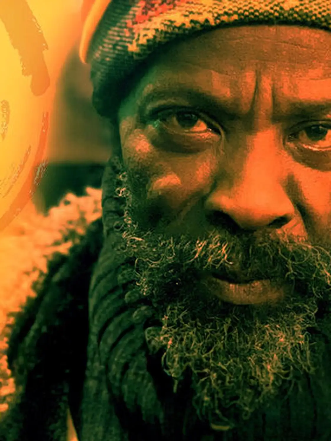 Portrait de Jahko Lion, chanteur reggae